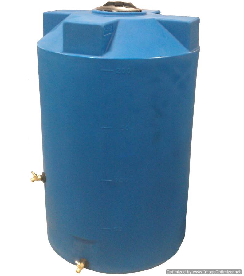 Bushman Emergency Water Storage Tank - 200 Gallon | TankAndBarrel.com