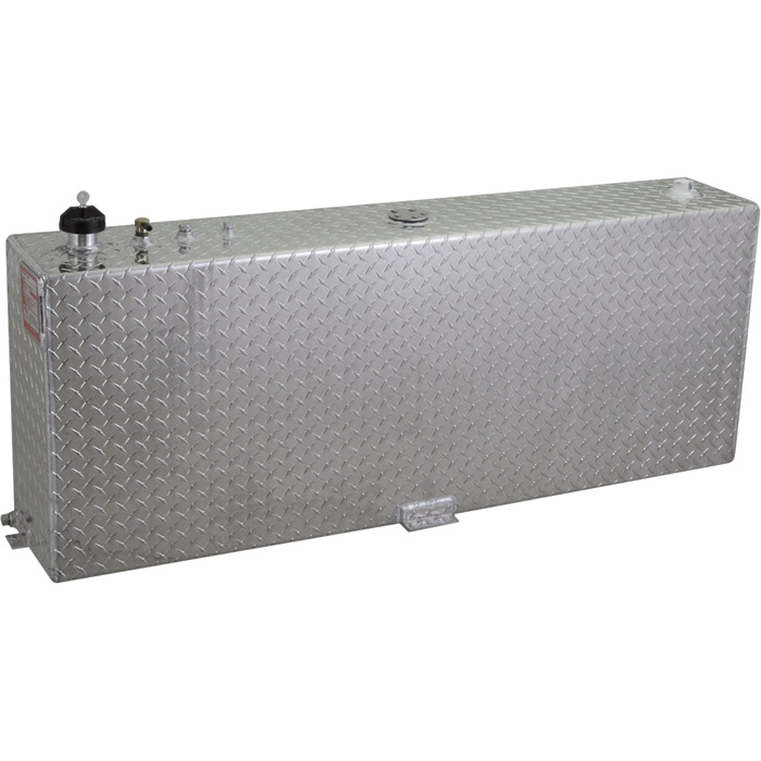 RDS 45 Gallon Rectangle Vertical Refueling Tank | TankAndBarrel.com