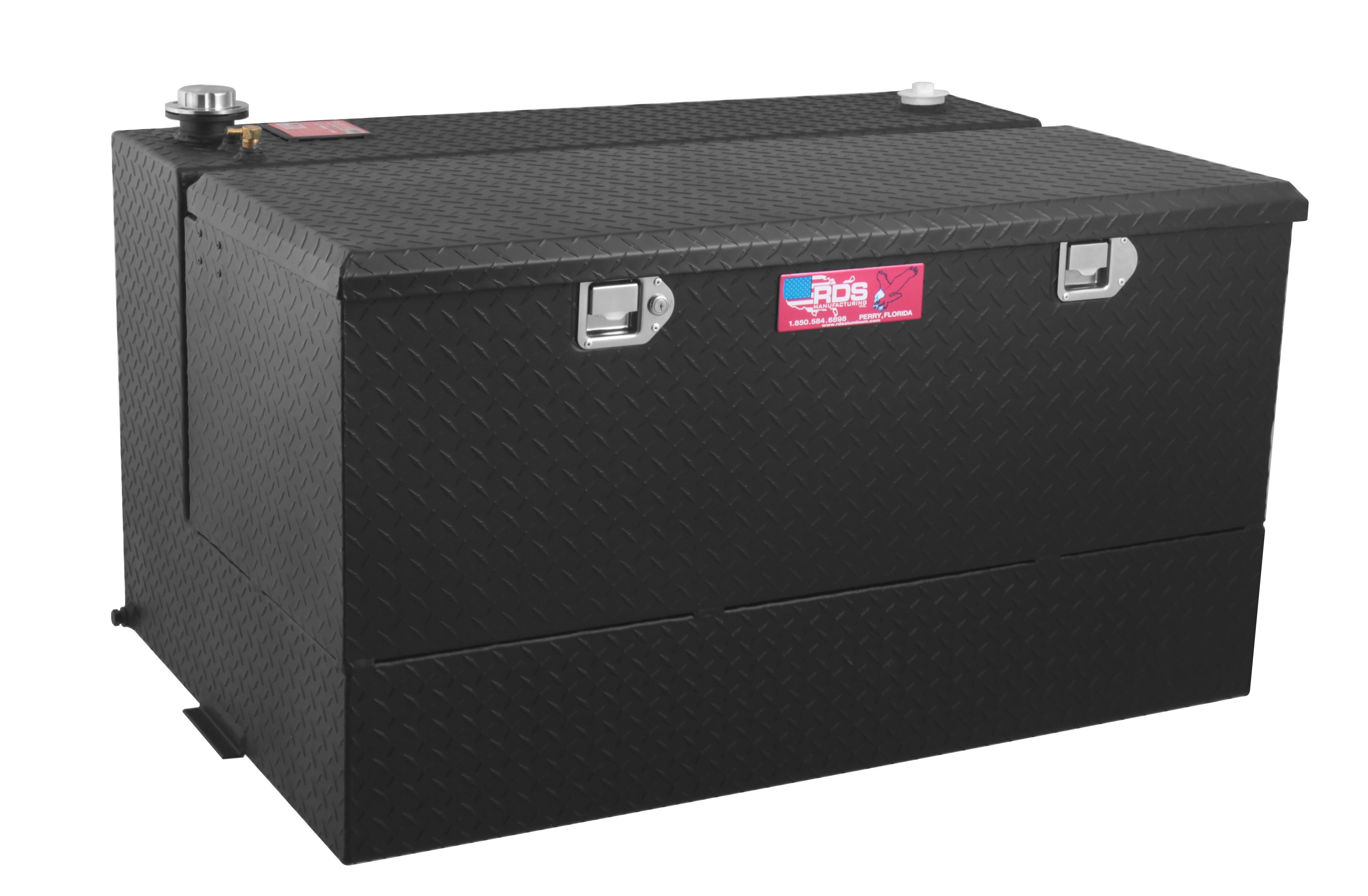 95 Gallon Aluminum Pick Up Truck Combo Toolbox and Auxiliary Fuel Tank