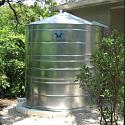 Galvanized Steel Water Storage Cistern Tank - 2500 Gallon ...