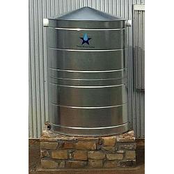 Galvanized Steel Water Storage Cistern Tank - 140 Gallon ...