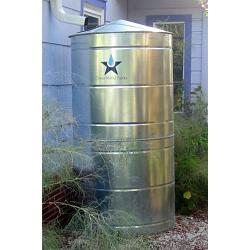 Stainless Steel Water Storage Cistern Tank - 300 Gallon | TankAndBarrel.com