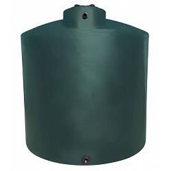 Norwesco Vertical Water Storage Tank (Dark Green) - 2000 Gallon ...