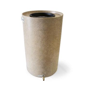 Desert Plastics Villa 55 Gallon Rain Barrel 1