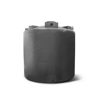 Norwesco Vertical Water Storage Tank (Black) - 2000 Gallon 1