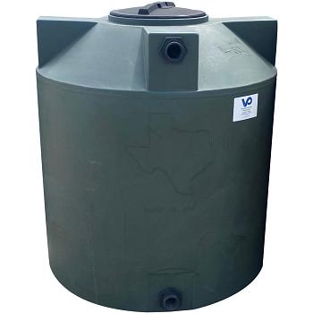 Norwesco Vertical Water Storage Tank (Green) - 300 Gallon 1